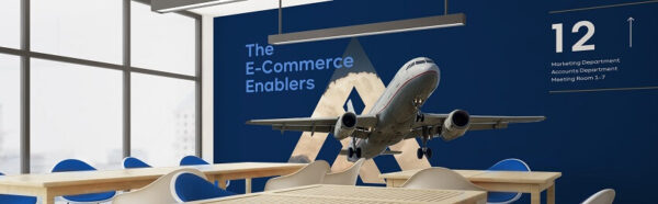 Atraxo Branding and Identity Presentation - Showcasing excellence on the company wall