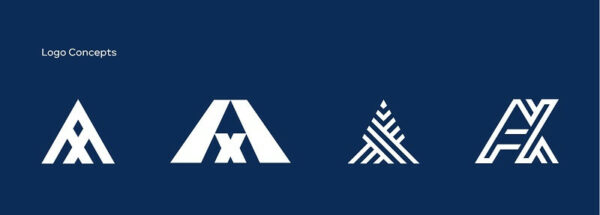 Atraxo Logo Concepts - Exploring variations of the brand mark