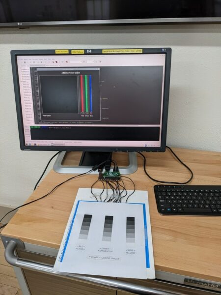 Setup and Testing of Tangible User Interface