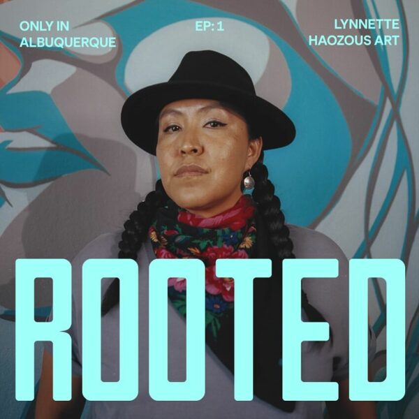 Cover image of the project "Only In Albuquerque" by Square, showcasing a vibrant and inclusive representation of the Native American community
