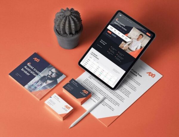 Anton Suprunenko's project- showcasing his art direction brilliance in the UI/UX re-design for a Forex Broker's Brand Identity