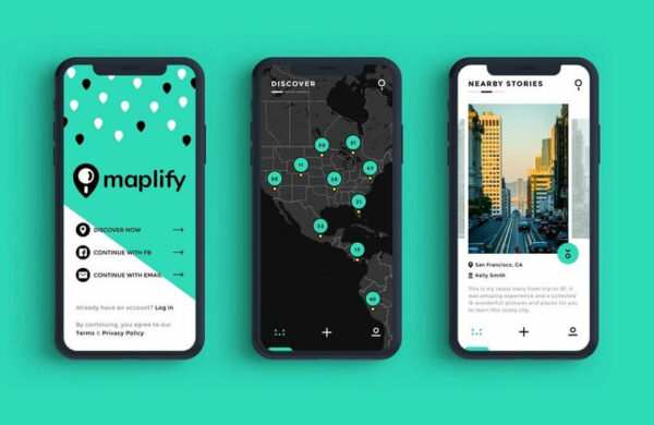 Anton Suprunenko showcasing his art direction in the product design of a Social Network for Travel Photographers