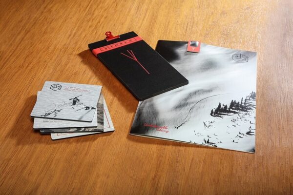 3 Forks Branding Palette - Vintage Ski Imagery