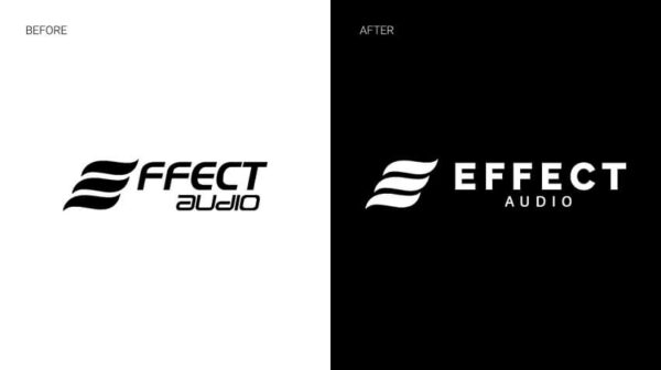 Effect Audio Logo Evolution - Before and After Transformation