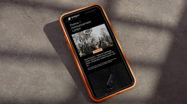 Effect Audio - Mobile Web Presence Preview