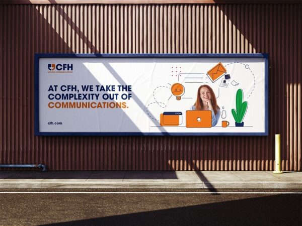 Branding Projects - CFH Branding on Billboard