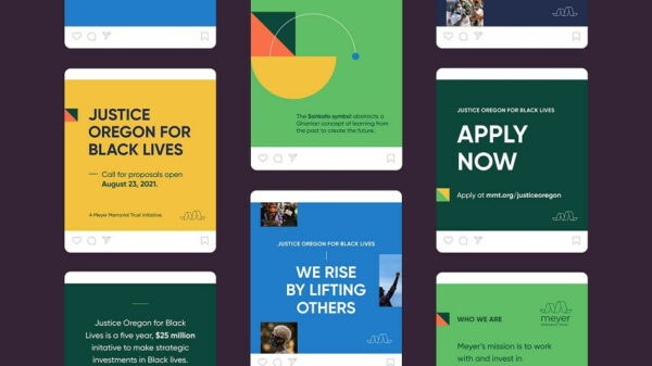 Branding Projects - Justice Oregon Branding