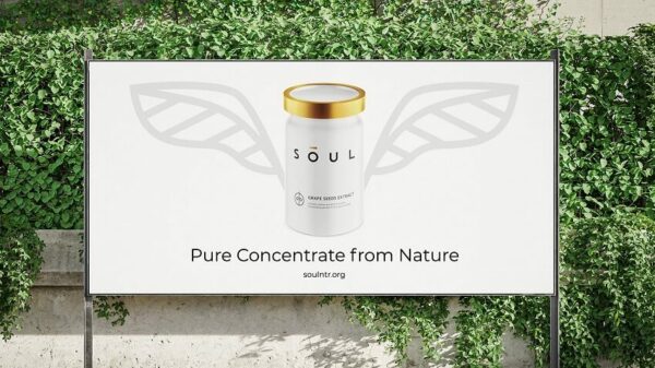 Soul Brand Identity - Golden Nimbus Symbol