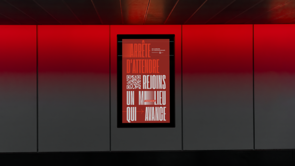 Campaign billboard Ma carrière en concessionnaire Quebec