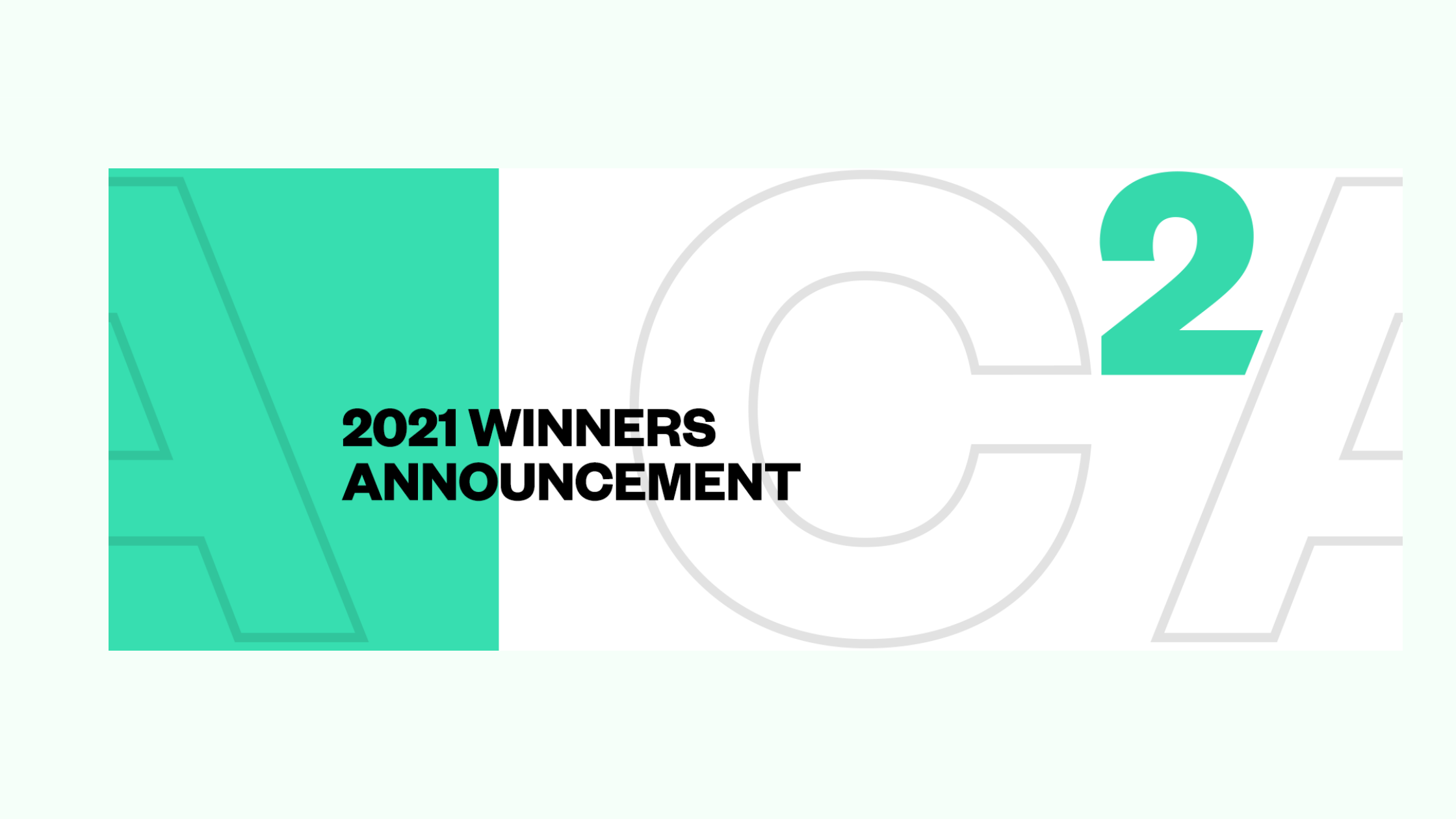 2021 winners banner for news