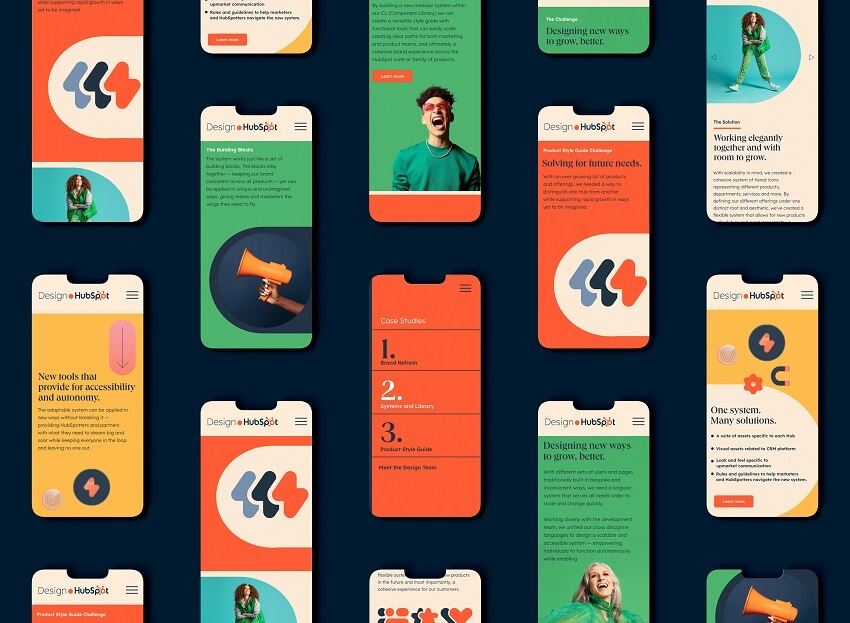 HubSpot Design - Mobile Experience by Robin Milgrim