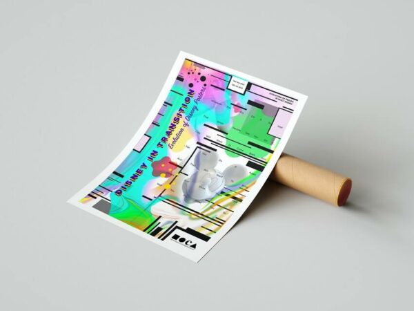 Poster design from 'Disney in Transition' by Anjali Joshi.