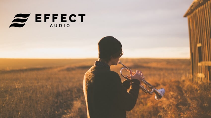 Effect Audio Cover - Tranquil Fields with a Trumpet Player