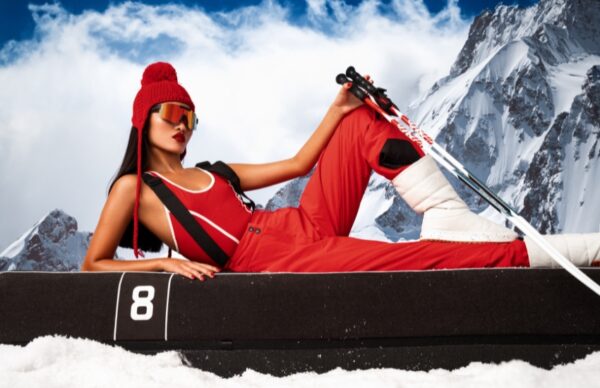 Cozy winter bedroom scene featuring the Eight Sleep Pod from the “Champions of Winter” campaign.